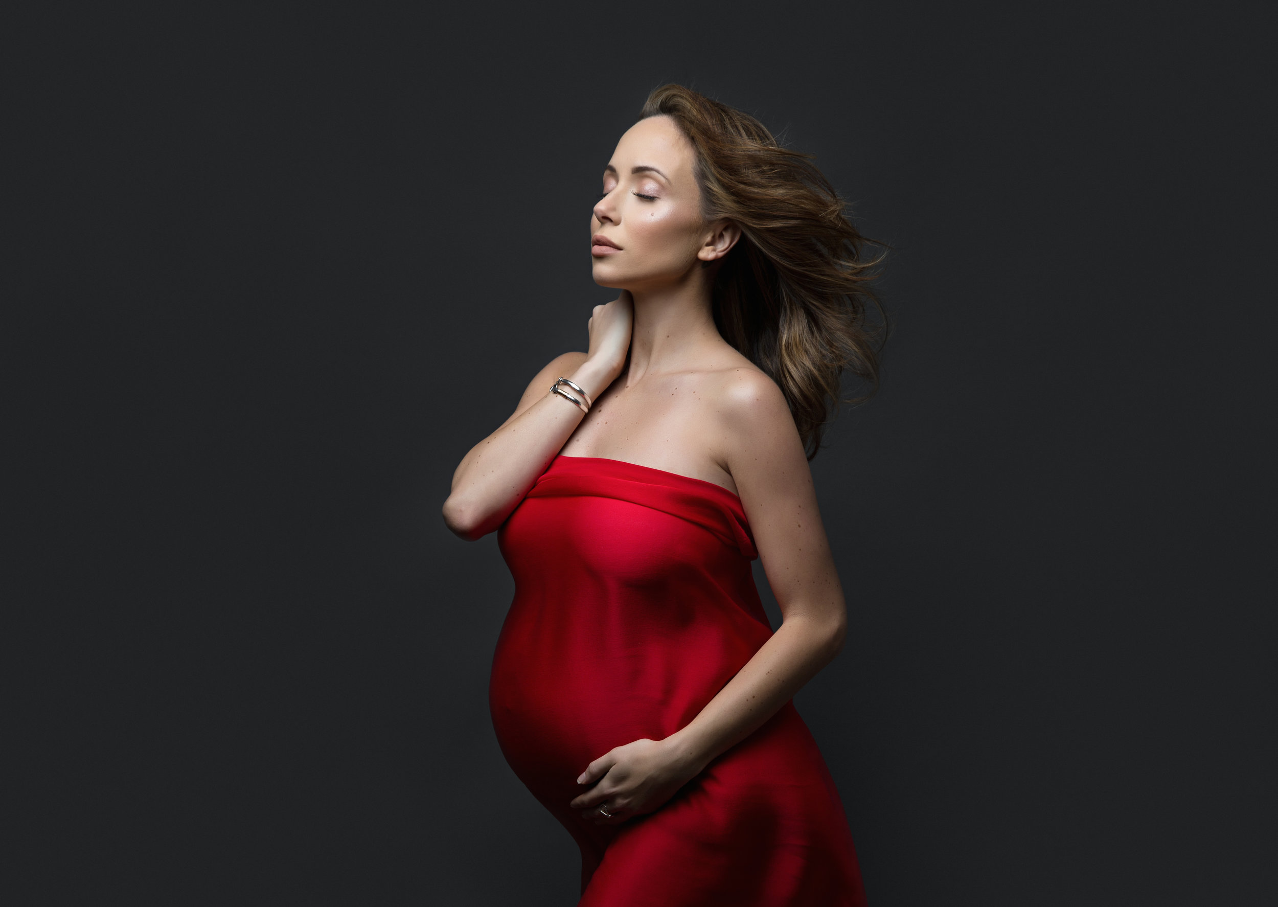 NYC pregnancy studio photography